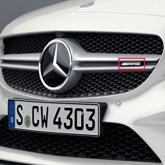 Original Mercedes-Benz AMG Logo-Typenkennzeichen Kühlergrill A2058175501