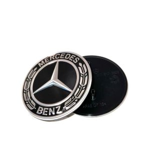 Original Mercedes-Benz Motorhauben-Emblem schwarz A0008172605
