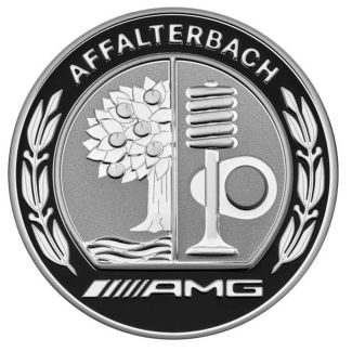 Original Mercedes-Benz AMG Radnabenabdeckung mit AMG-Wappen A0004005200