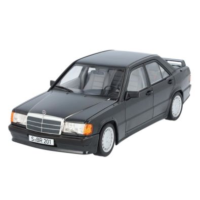 Original Mercedes-Benz Modellauto 190E 2.3-16V W201 blauschwarz 1:18 B66040663