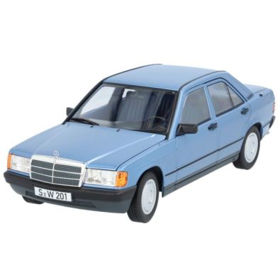 Original Mercedes-Benz Modellauto 190E W201 horizontblau 1:18 B66040661