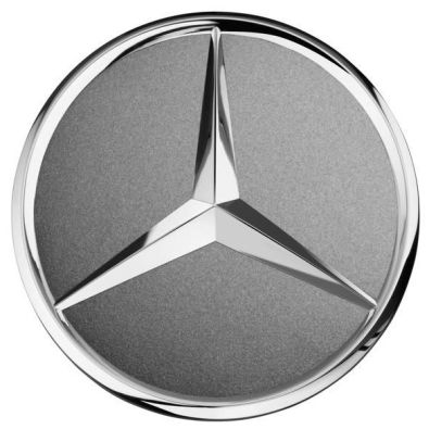 Original Mercedes-Benz Radnabendeckel 66,8mm himalaya grau A00040038007756