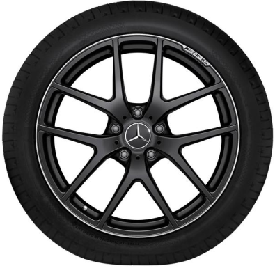 Original Mercedes-Benz AMG Alufelge Schmiederad 10 J x 21 ET 45 schwarz matt glanzgedreht G-Klasse 463 63er 65er A46340104007X71