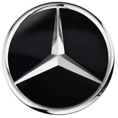 Original Mercedes-Benz Radnabenabdeckung 66,8mm schwarz matt A00040038009283