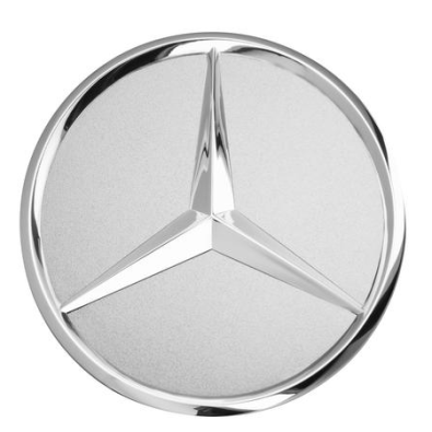 Original Mercedes-Benz Radnabenabdeckung 66,8mm silber A00040038009715